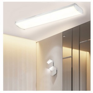 Свързани светодиодни обвивки Flashmount Light 4ft,LED Shop light for Garage - 5000K, ETL and Energy Star Certified,LED Linear Indoor Lights, LED Celing Light